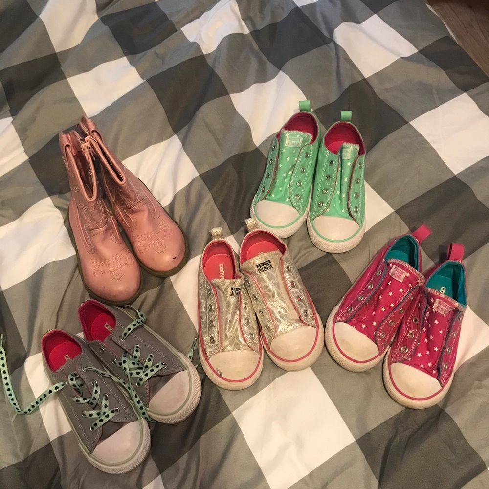 Little girls shoes size 9 and 10